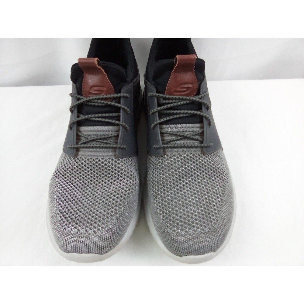 Skechers 3.0 Cicada Shoes Air-Cooled Memory Foam Gray Slip Ons Men’s Size 7.5 - Picture 4 of 11